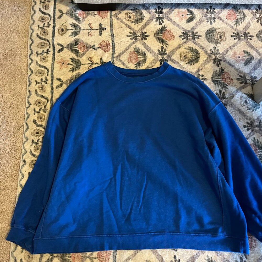 Daily Drills Oversized Crewneck- size XS/S
